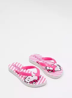 Chinelo Infantil Hello Kitty Sweet Pink/Branco PJ7206INHK - comprar online