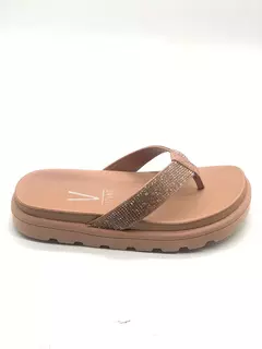 Sandália Vizzano Nude Strass 6459.127