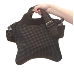 Imagem do Bolsa 3 em 1 Térmica Neoprene preto poá
