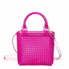 BOLSA PETITE JOLIE BEADS FUCSIA TRANSLUCIDO PJ10538