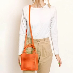 BOLSA PETITE JOLIE BEADS PEACH PJ10538 - June Online