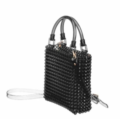 BOLSA PETITE JOLIE BEADS PRETA PJ10538 - comprar online