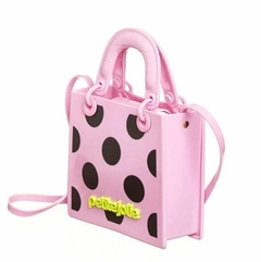 BOLSA PETITE JOLIE JOJO ROSA CLARO/ PRETO PJ10641 - comprar online