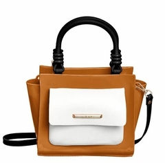BOLSA PETITE JOLIE LOVE PJ10759 AMBAR/ PRETO/ SNOW