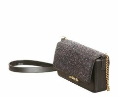 Bolsa Petite Jolie Slim Preto/Glitter Preto PJ10990 - comprar online