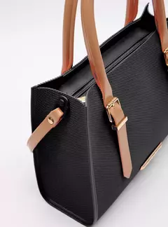 Bolsa Petite Jolie Heaven Preto/Avela PJ11160 - June Online