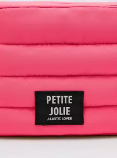 Bolsa Petite Jolie Hobby Hit Pink/Preto PJ11126 - loja online