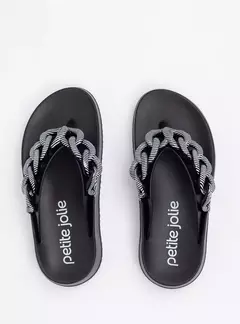 Chinelo Petite Jolie Basic Preto PJ7225 na internet