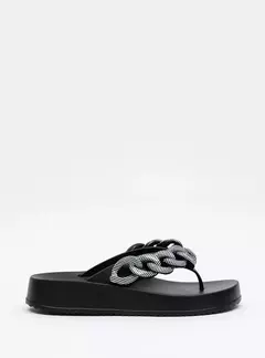 Chinelo Petite Jolie Basic Preto PJ7225