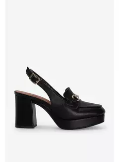 Platform Bertha Preto June Shoes