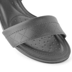 SALTO BLOCO USAFLEX COURO PRETO LASER - June Online