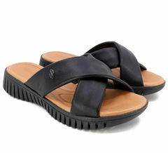 TAMANCO USAFLEX PLATAFORMA COURO PRETO - comprar online