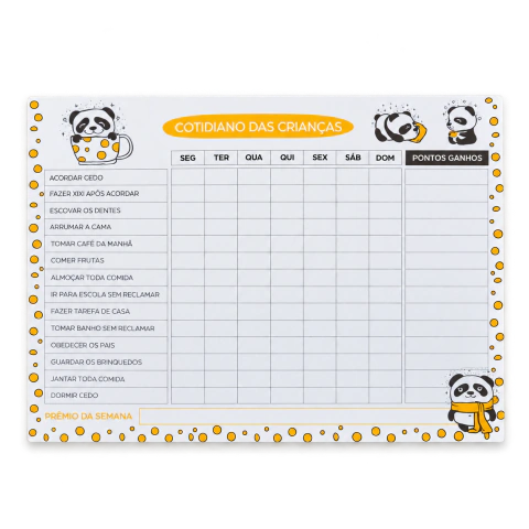 Cotidiano das Crianças Pandas