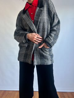The Check B&W Blazer - comprar online