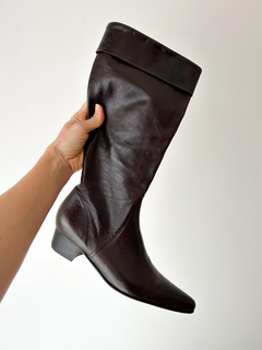 The Leather Brown Boots - tienda online