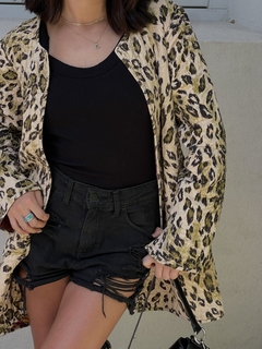 The Black Denim Shorts - comprar online
