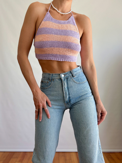 The Knit Striped Tee