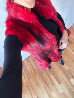 The Red Fur Vest en internet