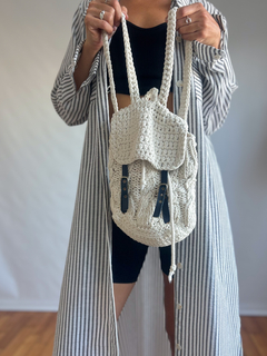 The Crochet Cream Bag - DMOD Vintage