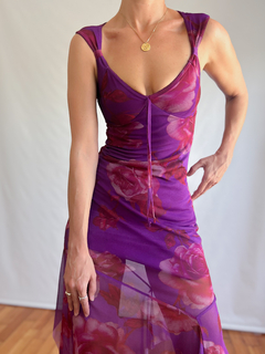 The Roses Mesh Dress - comprar online