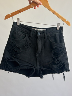 Imagen de The Black Denim Shorts