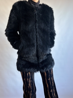 The Furry Black Coat - tienda online