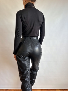 The Leather Luxe Pant - comprar online