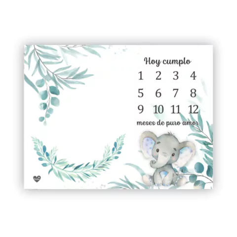 MANTA DE CRECIMIENTO ELEFANTE