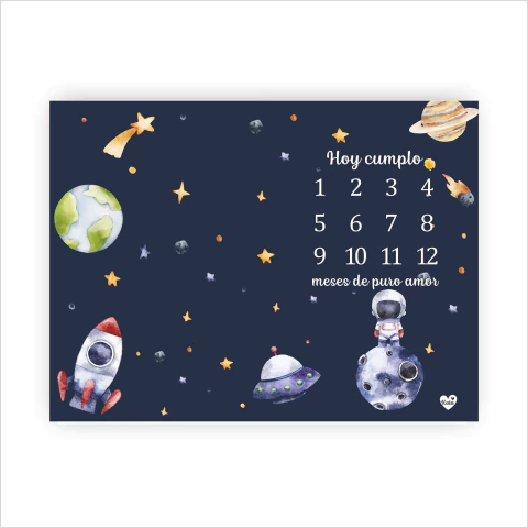 MANTA DE CRECIMIENTO ESPACIO - comprar online