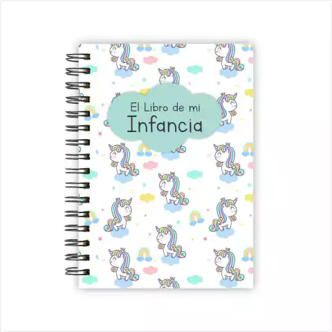 LIBRO DE MI INFANCIA UNICORNIO
