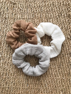 SCRUNCHIES GASA Set x 3