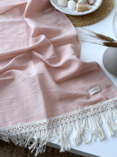 CAMINO DE MESA HINDI Rosa - tienda online