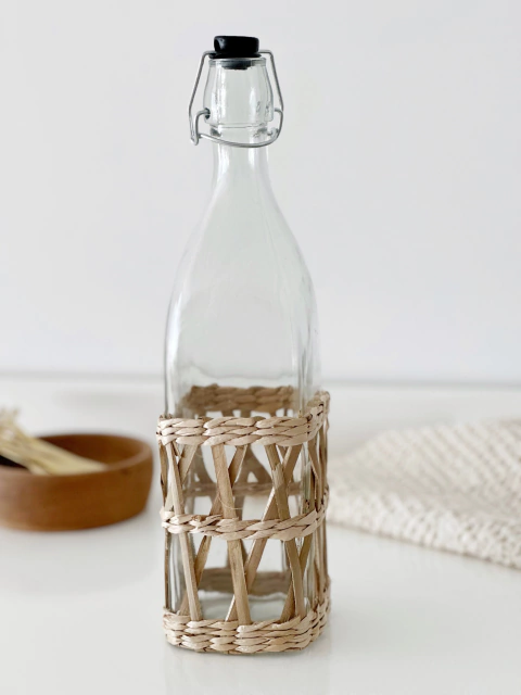 BOTELLA HERMETICA Malla Mimbre