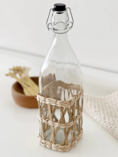 BOTELLA HERMETICA Malla Mimbre - comprar online