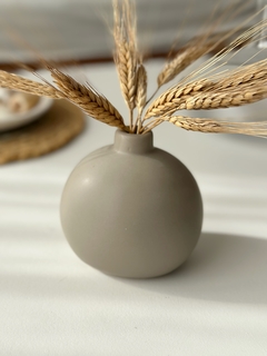 FLORERO MILOS Redondo Beige