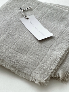 SET x 4 SERVILLETAS Gris Perla en internet