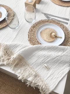 MANTEL HINDI Offwhite - comprar online