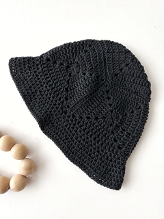 PILUSO CROCHET Negro - comprar online
