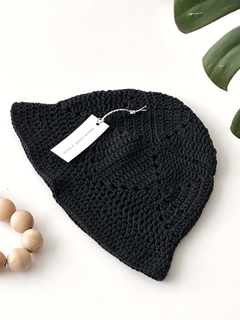 PILUSO CROCHET Negro - PHILIA DECO