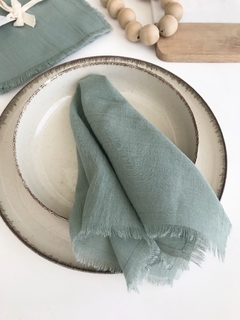 SET x 6 SERVILLETAS Verde Seco - tienda online