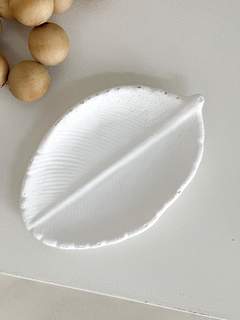 BANDEJITA HOJA DE PALMA de Cerámica en internet