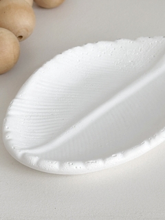 BANDEJITA HOJA DE PALMA de Cerámica - comprar online