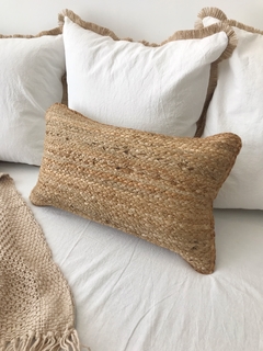 ALMOHADÓN YUTE 50x30 - comprar online
