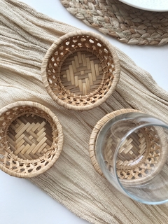 SET X 2 POSAVASOS BAMBÚ - PHILIA DECO