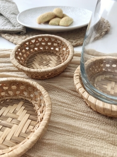 SET X 2 POSAVASOS BAMBÚ - tienda online