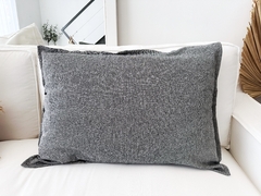 FUNDA DE ALMOHADA Pestaña Lino Tusor - comprar online