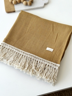 MANTEL HINDI Mostaza - comprar online