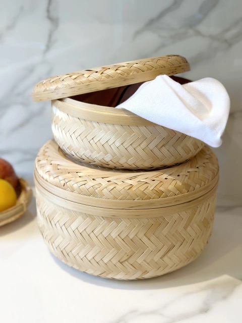 CANASTO SAN BLAS Con Tapa