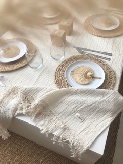 Imagen de MANTEL HINDI Crudo