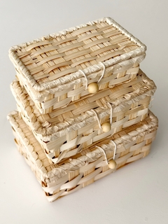SET X 3 CAJAS/BAÚL COZUMEL Chicas - PHILIA DECO